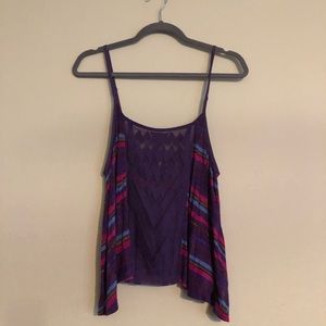 FREE PEOPLE CROP TANK Size Large